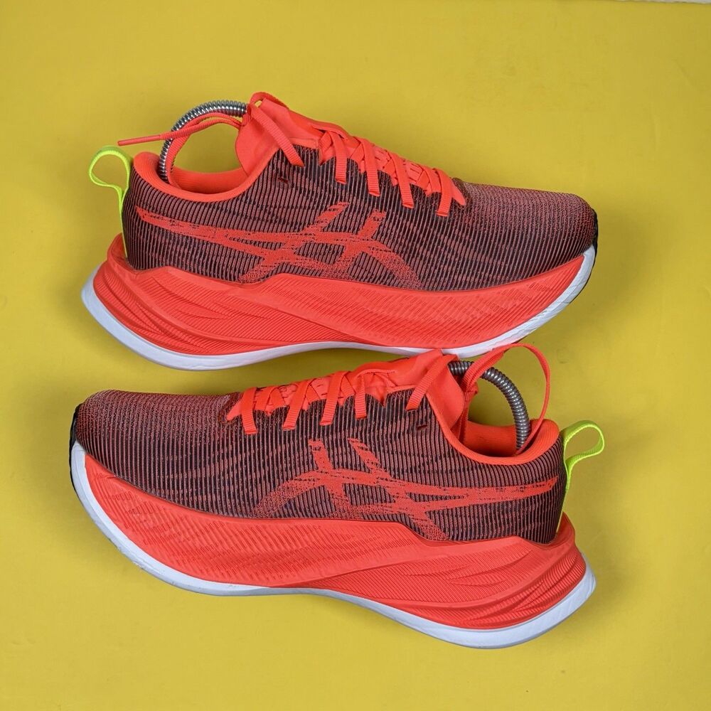 ASICS Superblast 1013A127-600 Sunrise Red/Black Men’s 5.5/Women’s 7 Running Shoe - Picture 2 of 6
